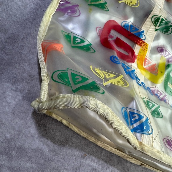 J Balvin 2020 Guess Cream Holographic Tote Bag - Picture 3 of 8